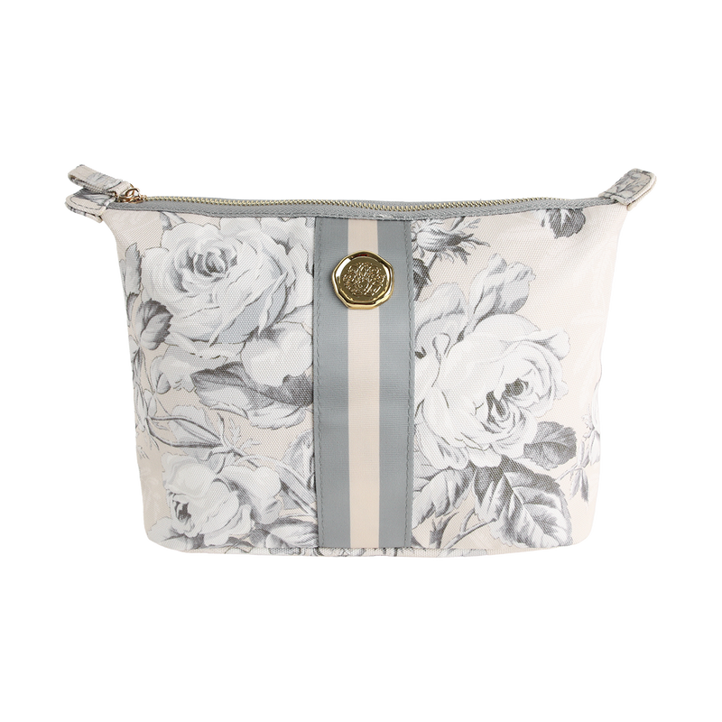 Faded Rose Large Cosmetic Bag
