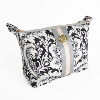 Damask Noire Large Cosmetic Bag