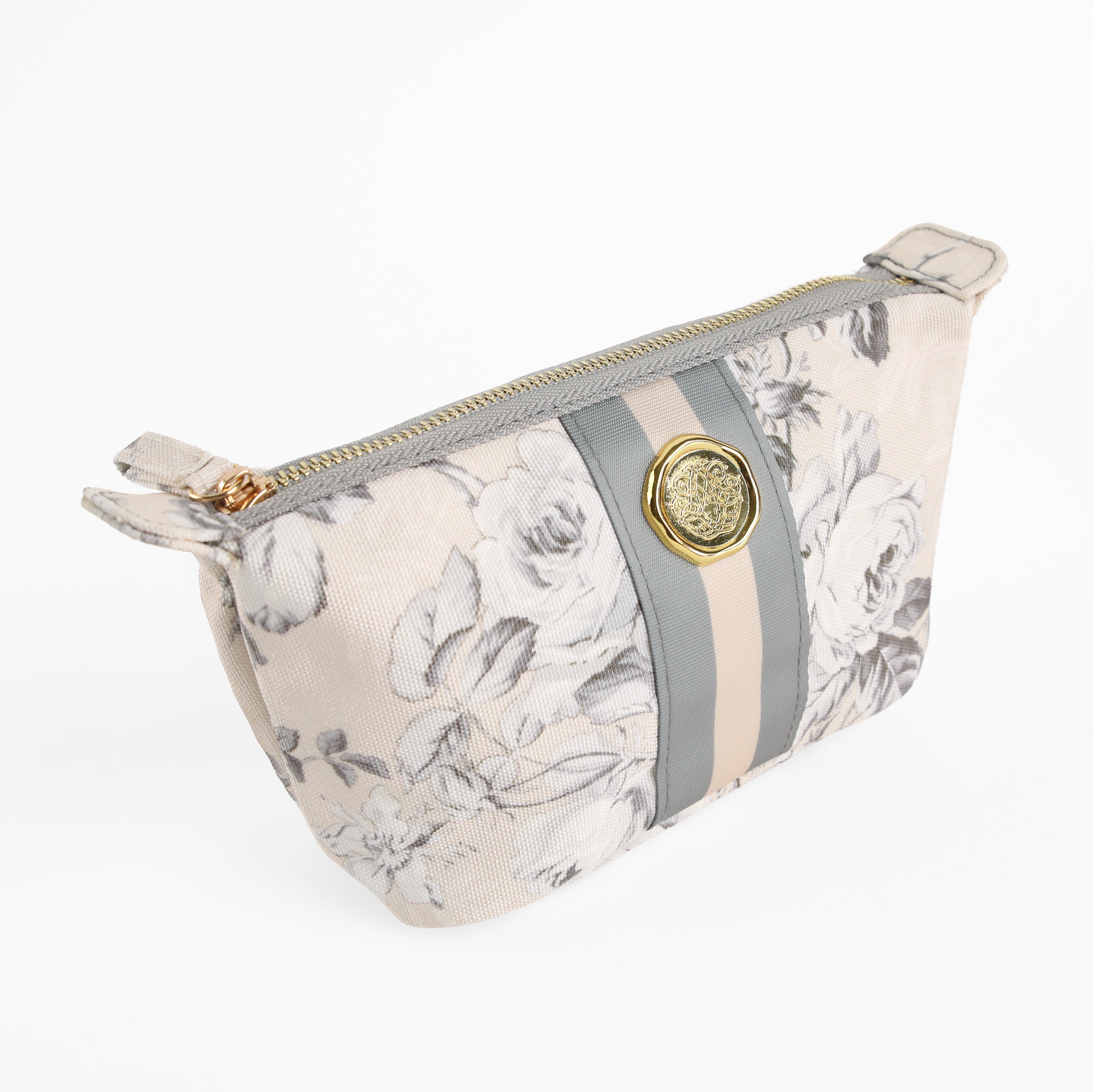 Faded Rose Small Cosmetic Bag