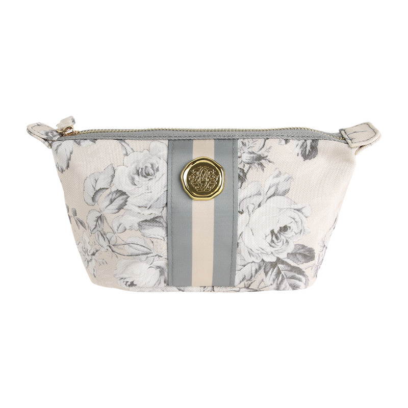 Faded Rose Small Cosmetic Bag