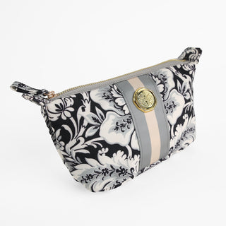 Damask Noire Small Cosmetic Bag