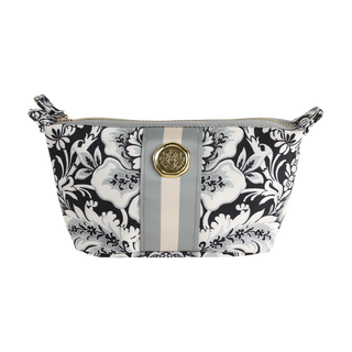 Damask Noire Small Cosmetic Bag