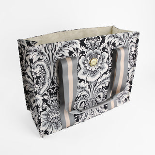 Damask Noire Tote Bag