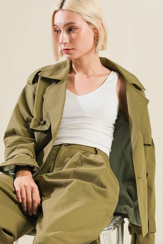 HIDDEN REFLECTIONS WOVEN JACKET - Glamourous Grace