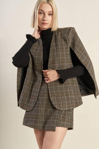 ETERNAL DEVOTION  WOOLEN CAPELET - Glamourous Grace