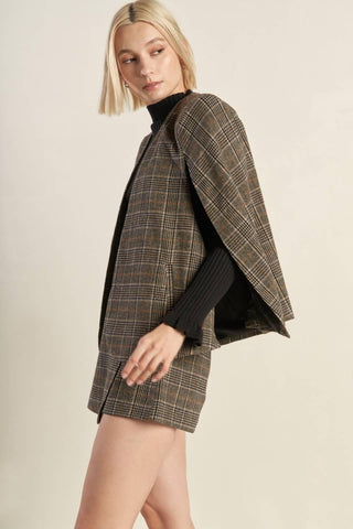 ETERNAL DEVOTION  WOOLEN CAPELET - Glamourous Grace