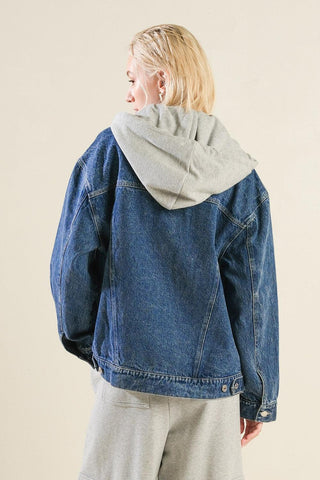 CROSS YOUR MIND DENIM JACKET - Glamourous Grace