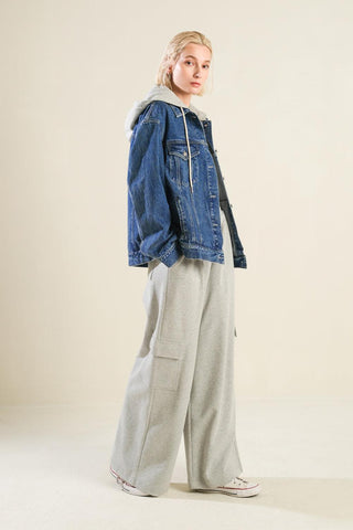 CROSS YOUR MIND DENIM JACKET - Glamourous Grace
