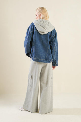 CROSS YOUR MIND DENIM JACKET - Glamourous Grace