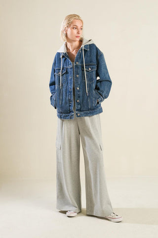 CROSS YOUR MIND DENIM JACKET - Glamourous Grace