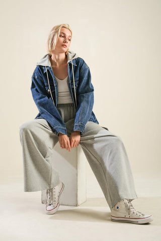 CROSS YOUR MIND DENIM JACKET - Glamourous Grace