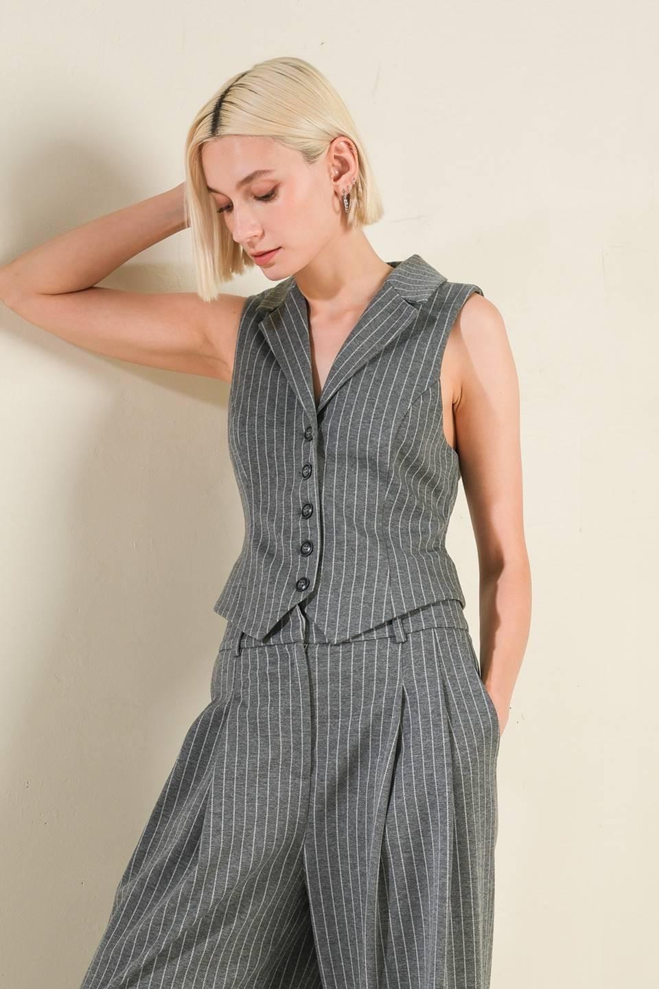 WANNA BE LOVED WOVEN VEST - Glamourous Grace