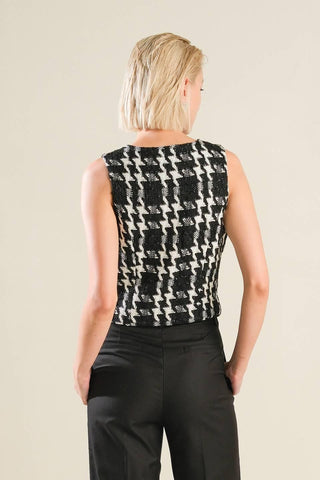 WHEN I'M WITH YOU TWEED VEST - Glamourous Grace