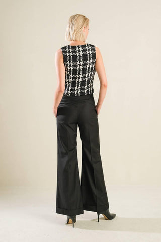 WHEN I'M WITH YOU TWEED VEST - Glamourous Grace