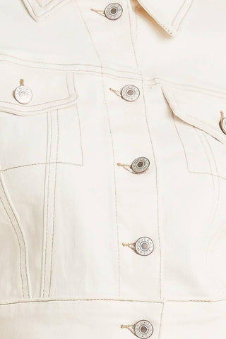 MODERN NEUTRAL TWILL JACKET - Glamourous Grace