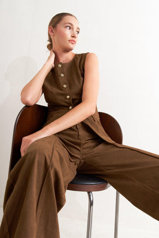 MIDNIGHT MESA STYLE FAUX SUEDE PANTS - Glamourous Grace