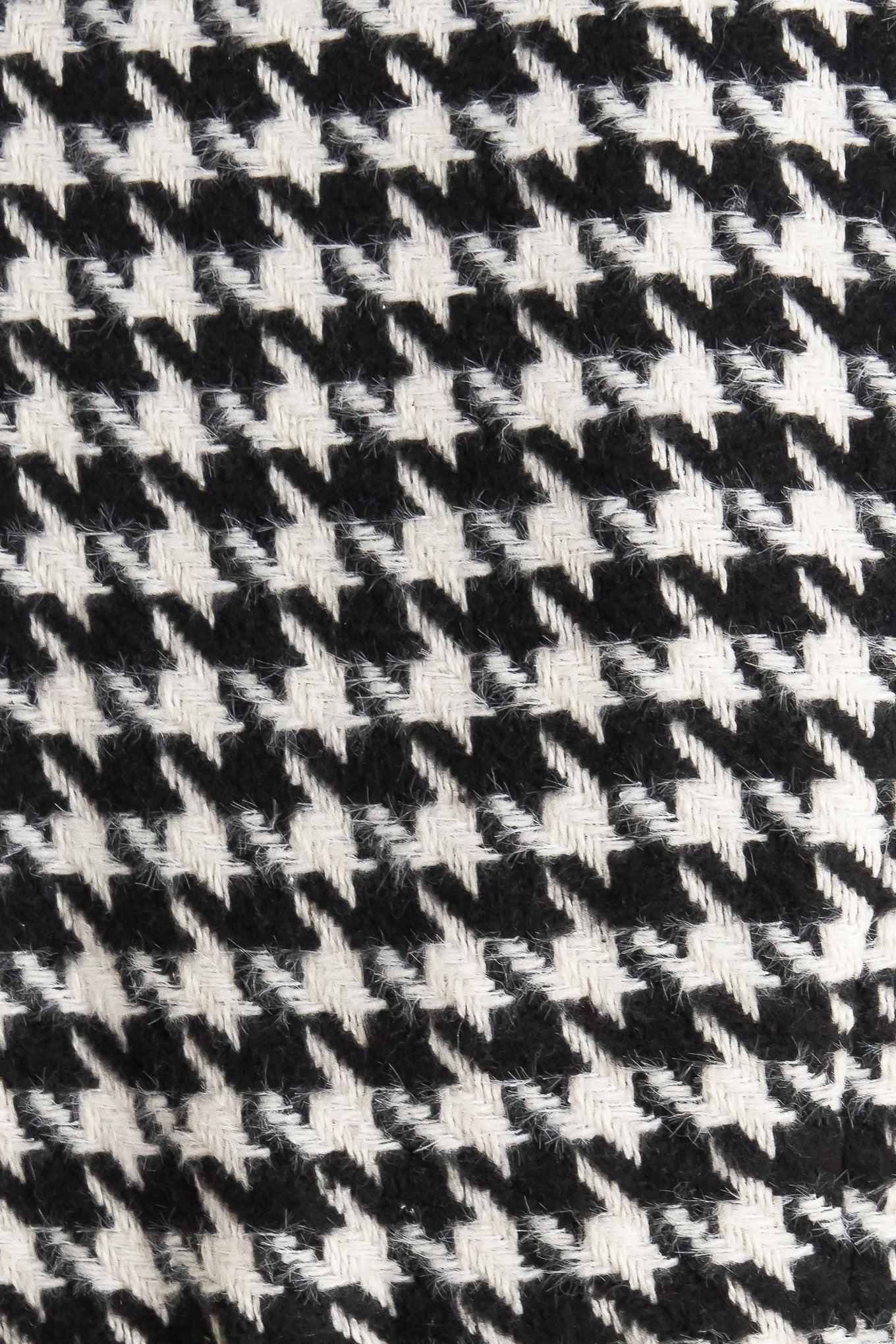 METRO ICON WOVEN HOUNDSTOOTH VEST - Glamourous Grace