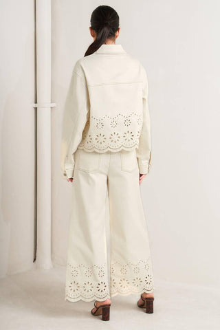 SUNDAY LEAF TWILL JACKET - Glamourous Grace