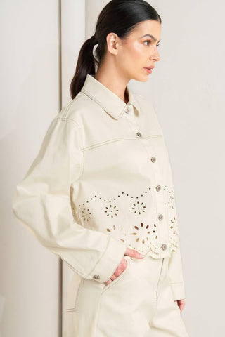 SUNDAY LEAF TWILL JACKET - Glamourous Grace