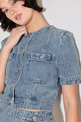 STREET MUSE DENIM JACKET - Glamourous Grace