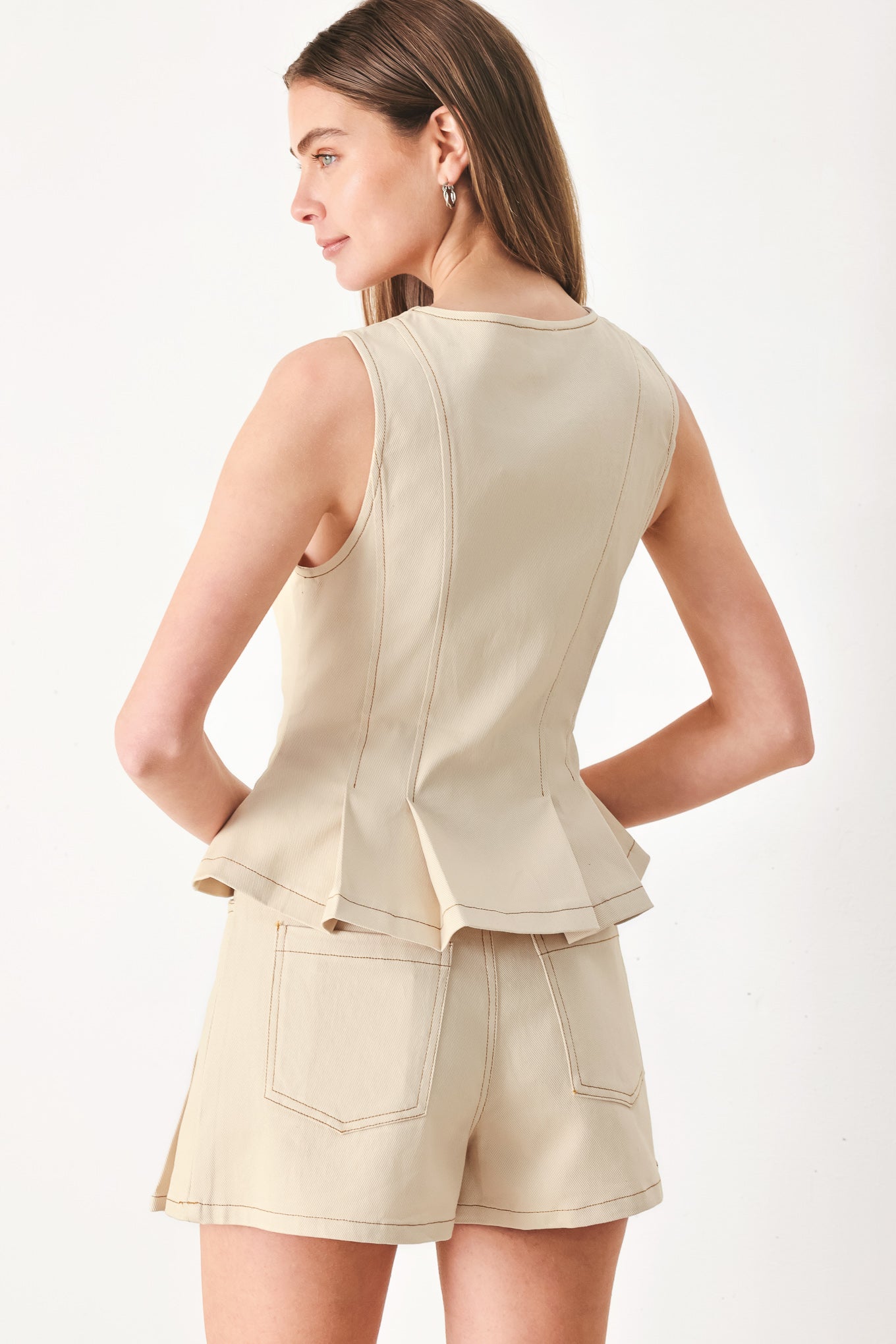 SOFT POWER WOVEN VEST - Glamourous Grace