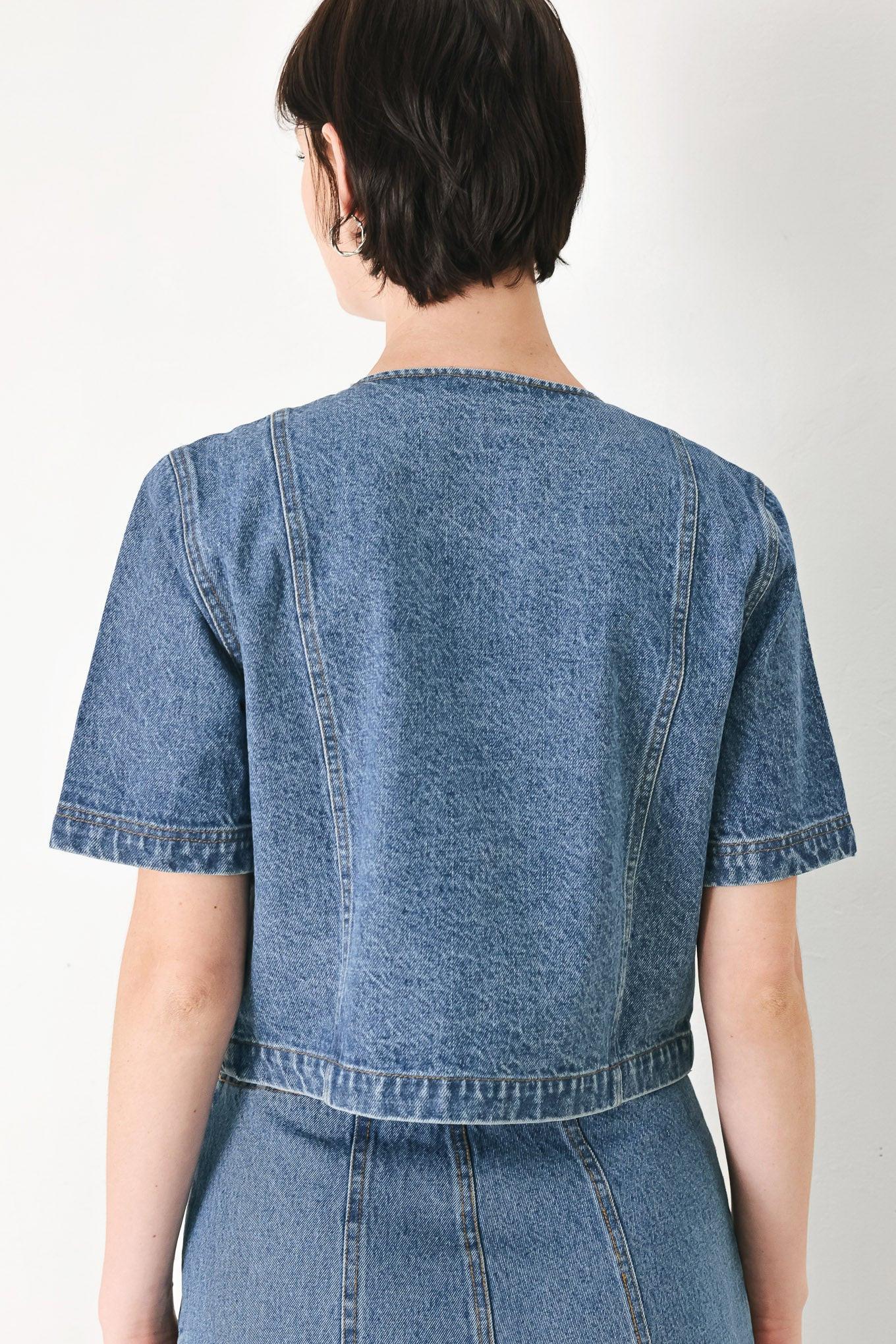 CITY ARMOR DENIM JACKET - Glamourous Grace