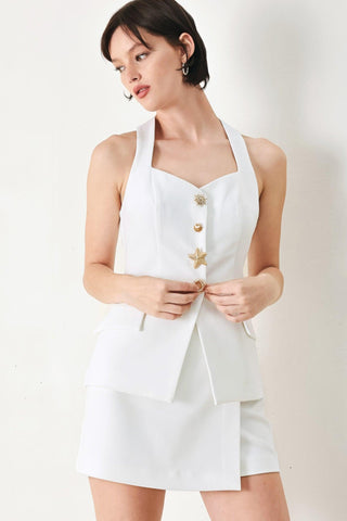 BEACH GLAM WOVEN VEST