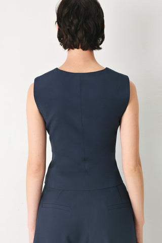 POWER PLAY WOVEN VEST - Glamourous Grace
