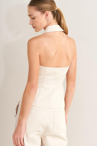 RUNWAY TAILORED WOVEN VEST - Glamourous Grace