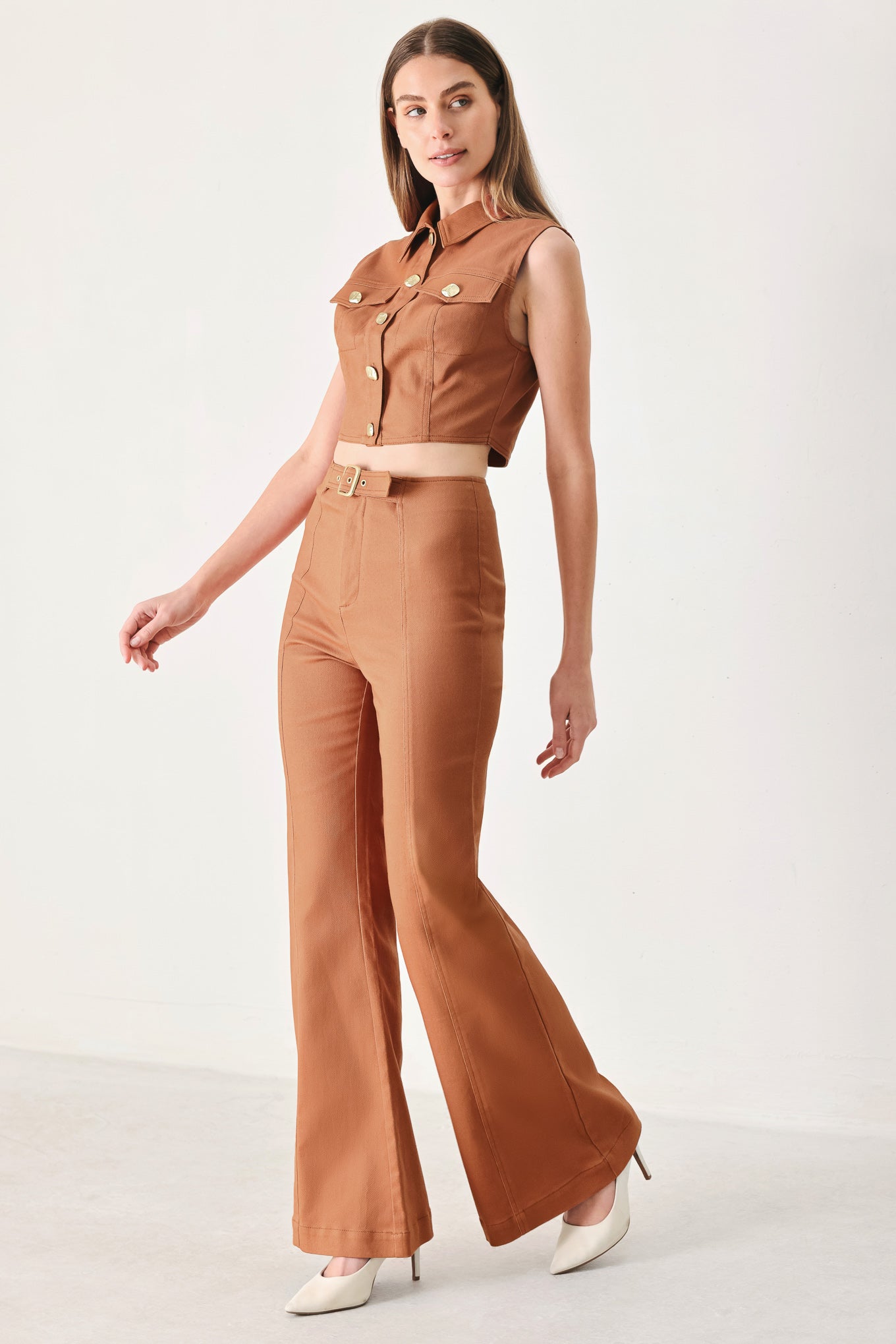 SAHARA EDIT WOVEN CROP TOP - Glamourous Grace