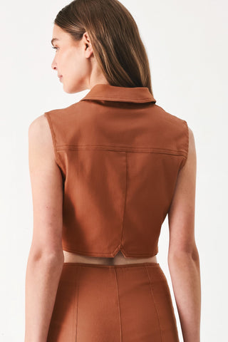 SAHARA EDIT WOVEN CROP TOP - Glamourous Grace