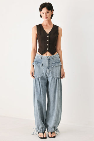 OUTLAW HEART WOVEN VEST - Glamourous Grace