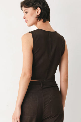 OUTLAW HEART WOVEN VEST - Glamourous Grace