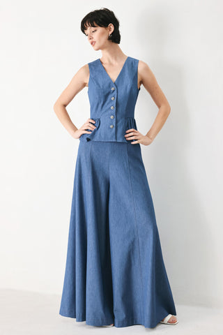CASUAL ROMANCE WOVEN VEST - Glamourous Grace