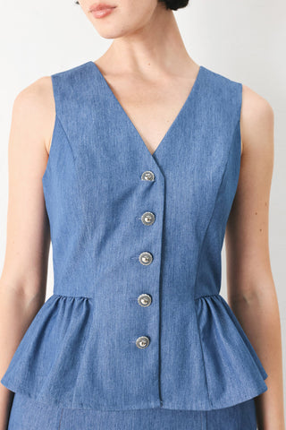 CASUAL ROMANCE WOVEN VEST - Glamourous Grace