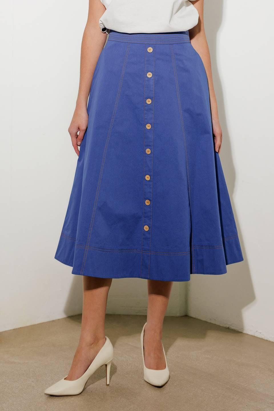 ENCHANTED ELEGANCE MIDI SKIRT - Glamourous Grace