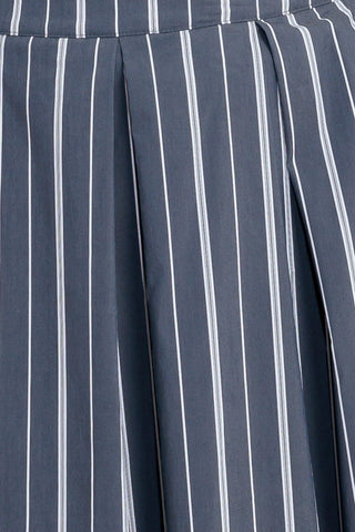 BEHIND THE GRIN WOVEN MIDI SKIRT - Glamourous Grace