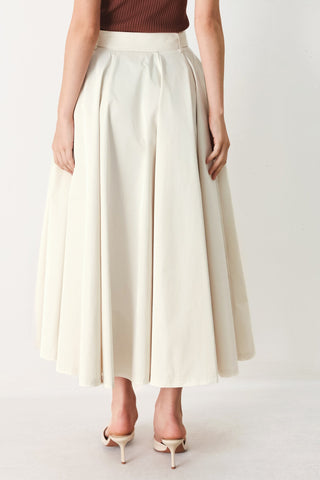 ROUGE ALLURE WOVEN FULL MIDI SKIRT - Glamourous Grace