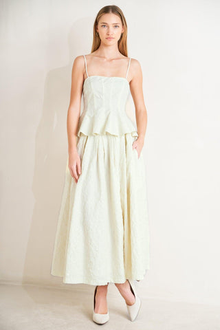 GRAND ENTRANCE WOVEN FULL SKIRT - Glamourous Grace