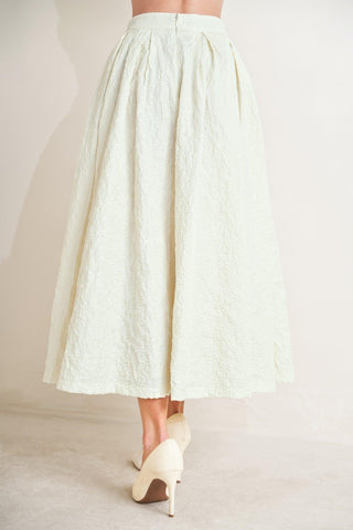 GRAND ENTRANCE WOVEN FULL SKIRT - Glamourous Grace