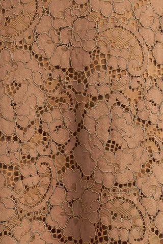 PURELY ROMANTIC WOVEN LACE MIDI SKIRT - Glamourous Grace
