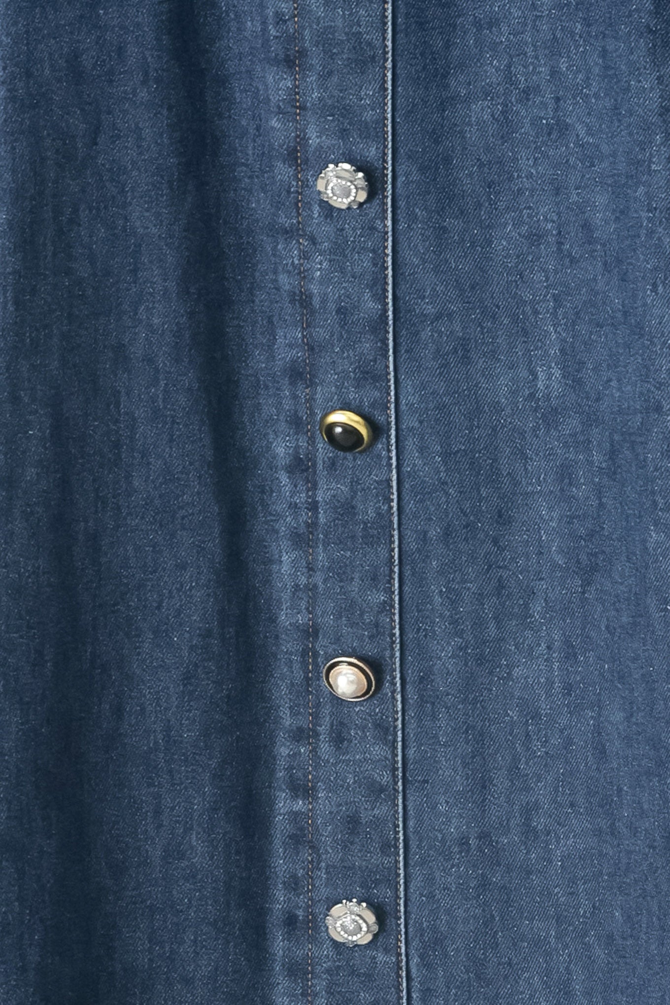 SWEET TALKER DENIM CIRCLE MIDI SKIRT - Glamourous Grace