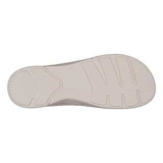 Women's Claire White Cushioned Footbed Sandals