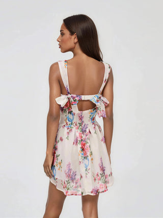August Mini Dress – White (Final Sale) - Glamourous Grace