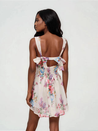 August Mini Dress – White (Final Sale) - Glamourous Grace