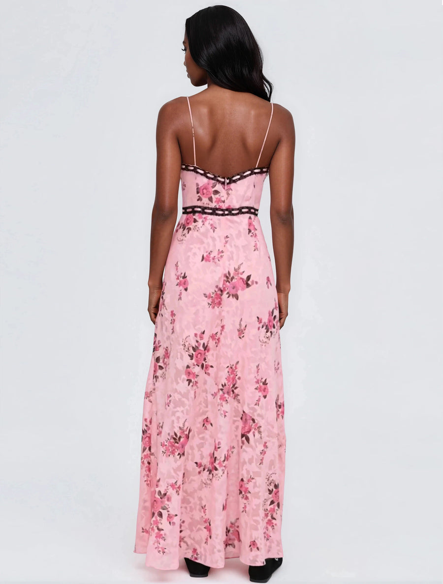 Guinevere Maxi Dress - Pink (Final Sale) - Glamourous Grace