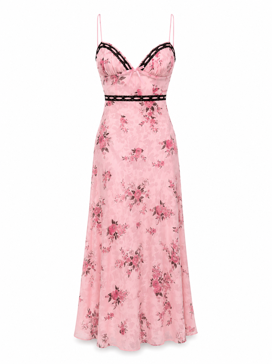 Guinevere Maxi Dress - Pink (Final Sale) - Glamourous Grace