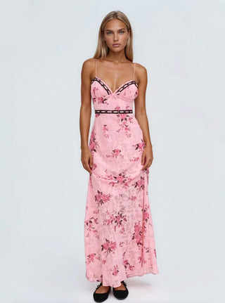 Guinevere Maxi Dress - Pink (Final Sale) - Glamourous Grace