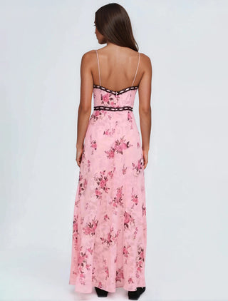 Guinevere Maxi Dress - Pink (Final Sale) - Glamourous Grace