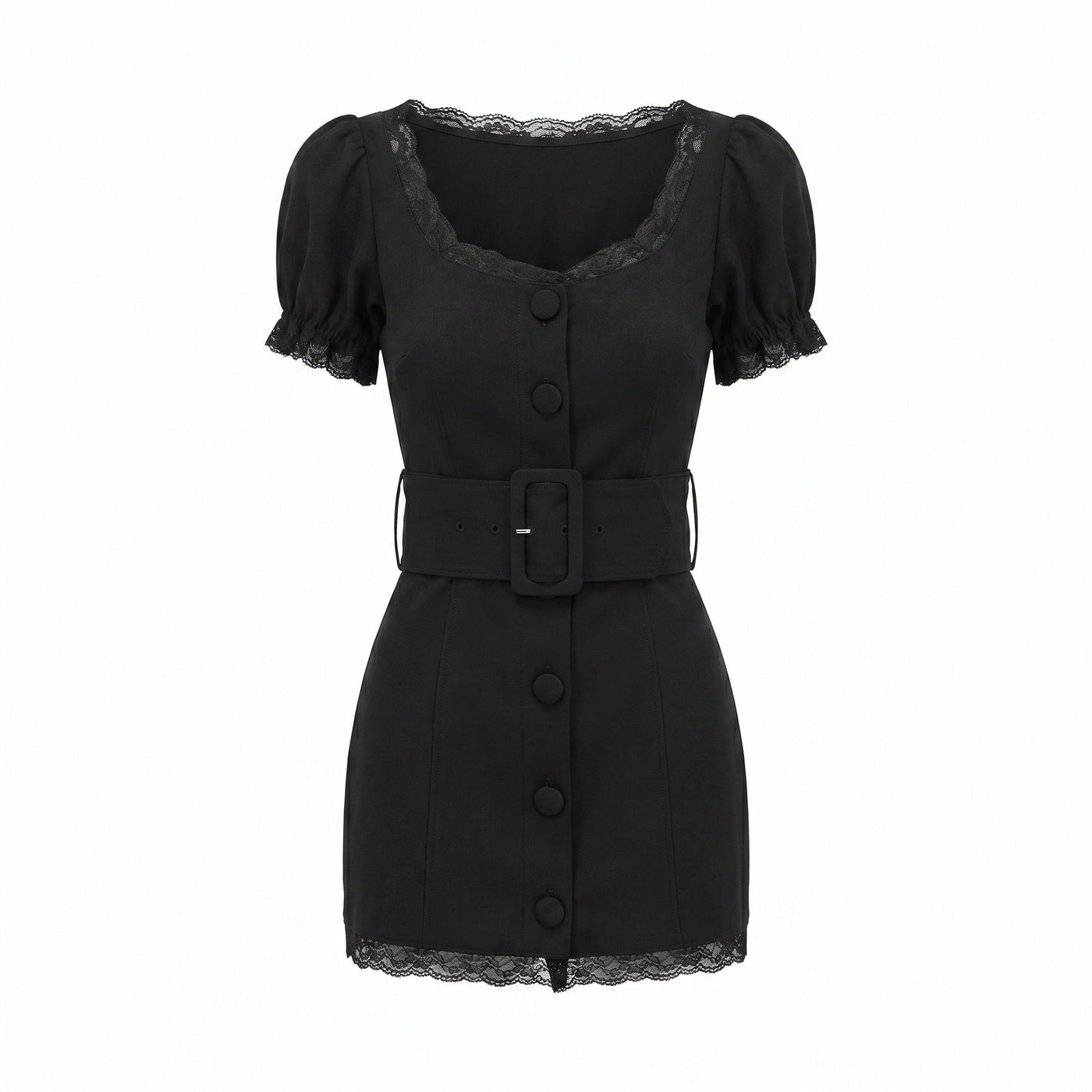 Shawna Mini Dress – Black (Final Sale) - Glamourous Grace